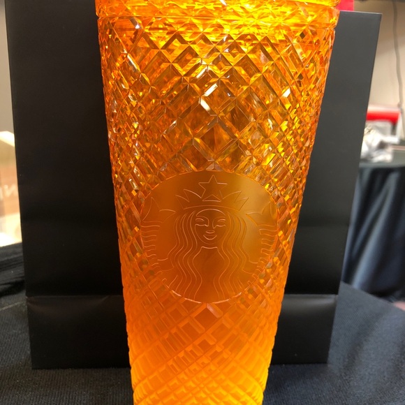 New Starbucks Summer 2022 Mango jeweled Venti tumbler 24oz - Picture 4 of 5